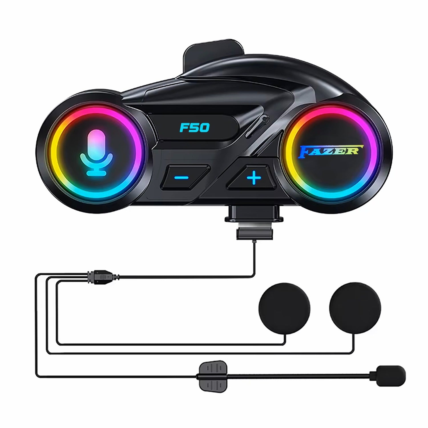 F50 Bluetooth Motosiklet Kask Intercom