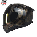 MTS X340 Goldy Full Face Motosiklet Kaskı
