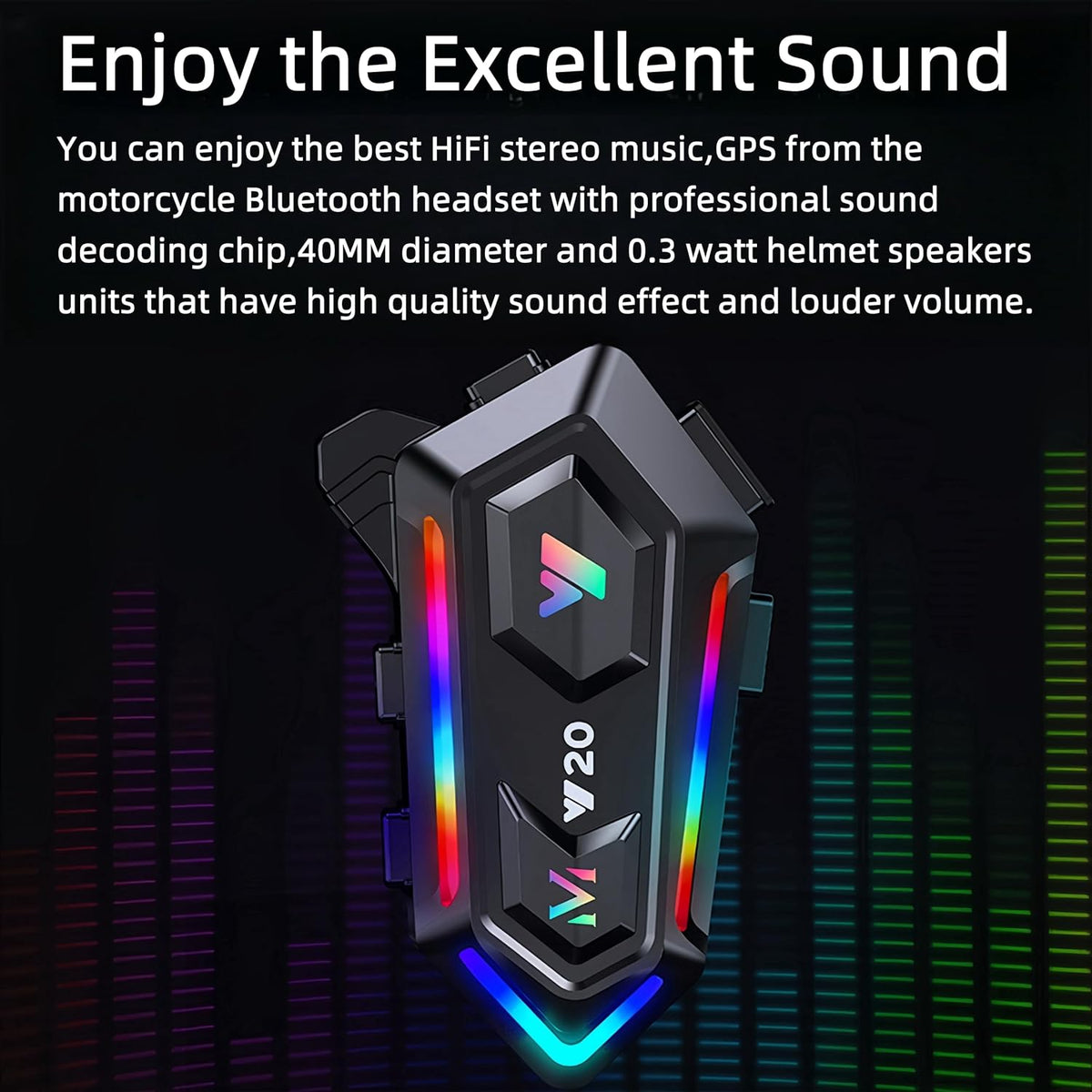 Y20 Bluetooth Motosiklet Kask Intercom