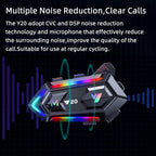 Y20 Bluetooth Motosiklet Kask Intercom