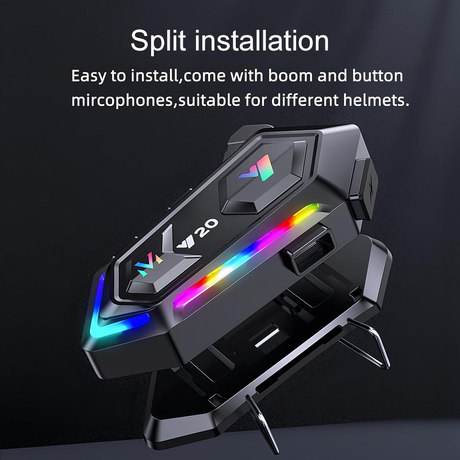Y20 Bluetooth Motosiklet Kask Intercom