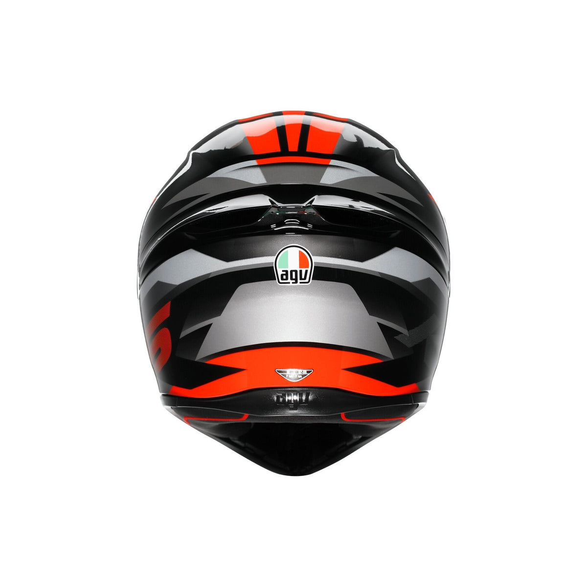 AGV K1 S Fastlap Black Grey Red Full Face Motosiklet Kaskı