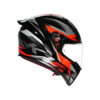 AGV K1 S Fastlap Black Grey Red Full Face Motosiklet Kaskı