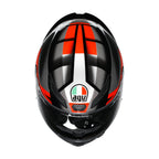 AGV K1 S Fastlap Black Grey Red Full Face Motosiklet Kaskı