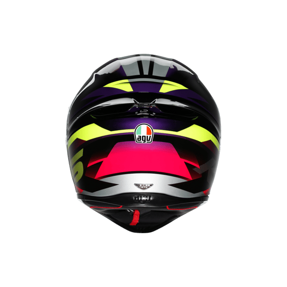 AGV K1 S Fastlap Black Purple Pink Full Face Motosiklet Kaskı