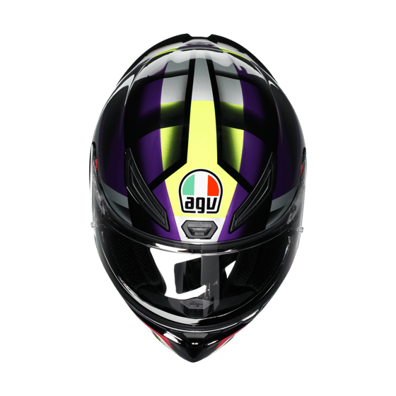 AGV K1 S Fastlap Black Purple Pink Full Face Motosiklet Kaskı