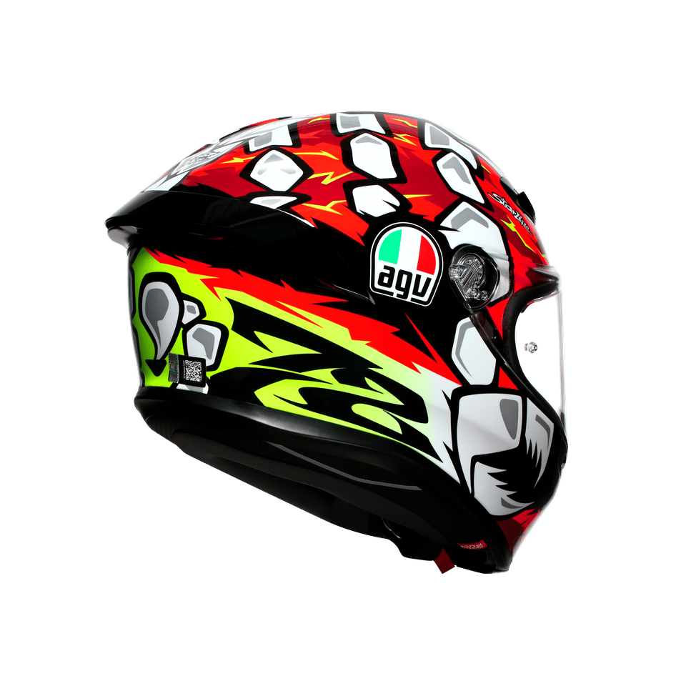 AGV K6 S MPLK Configuration Bezzecchi 2024 Full Face Motosiklet Kaskı