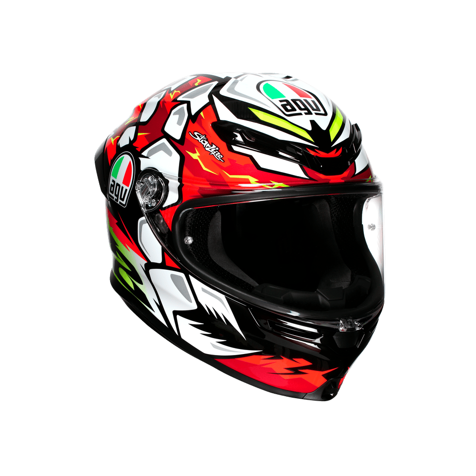 AGV K6 S MPLK Configuration Bezzecchi 2024 Full Face Motosiklet Kaskı