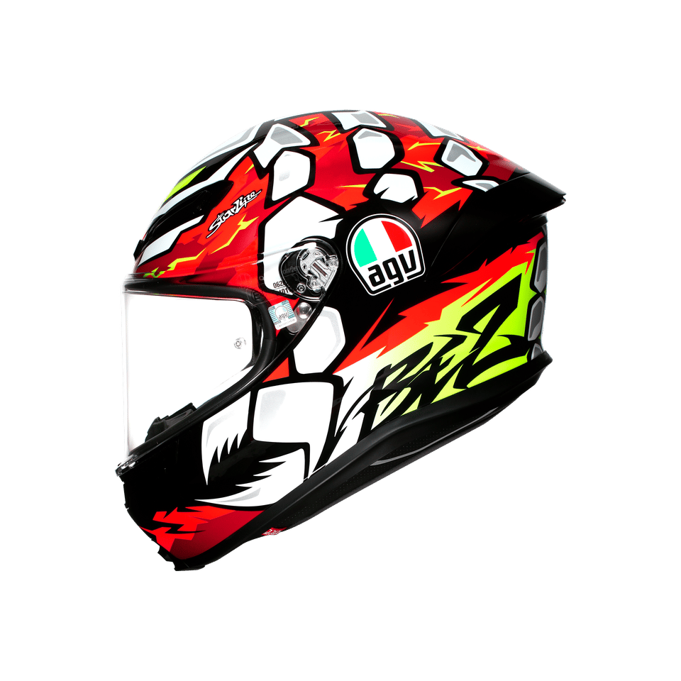AGV K6 S MPLK Configuration Bezzecchi 2024 Full Face Motosiklet Kaskı