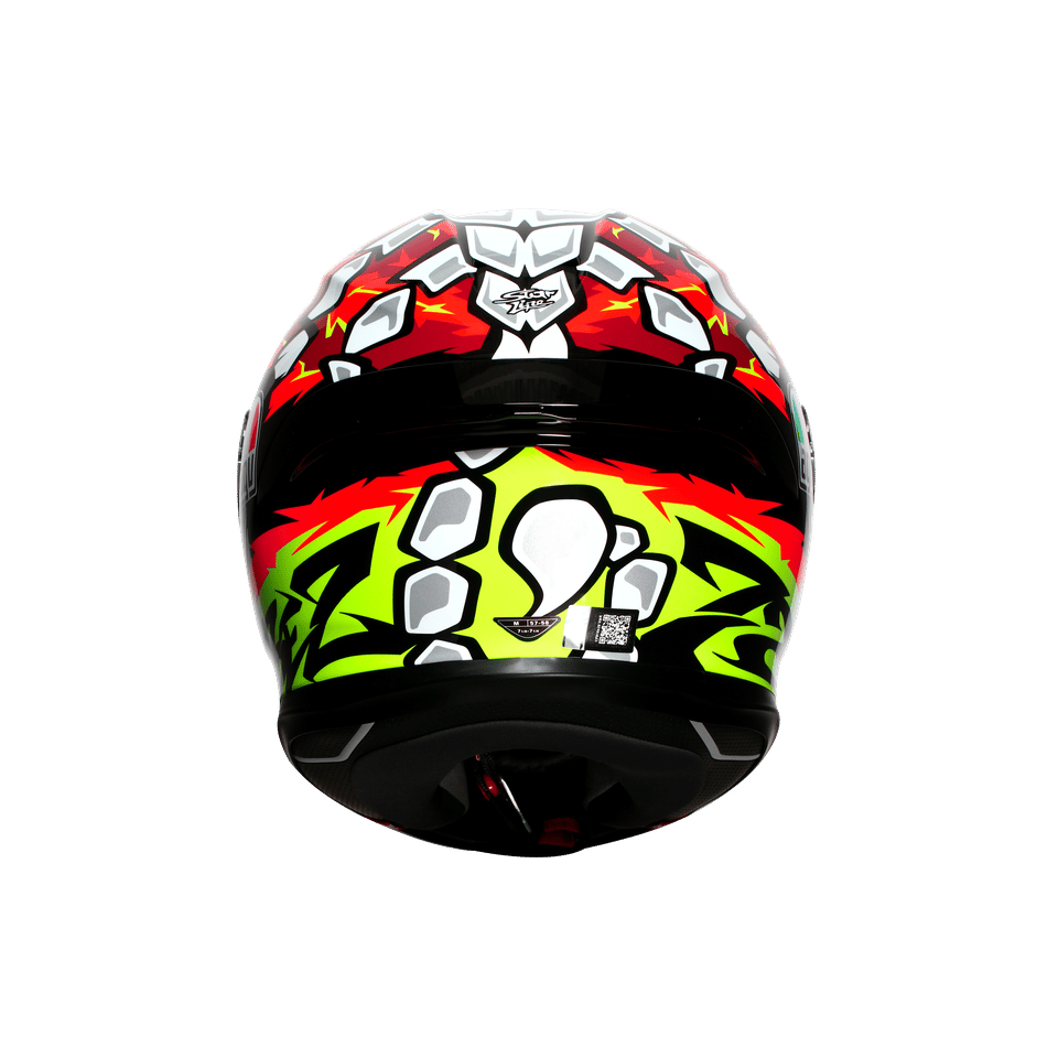 AGV K6 S MPLK Configuration Bezzecchi 2024 Full Face Motosiklet Kaskı