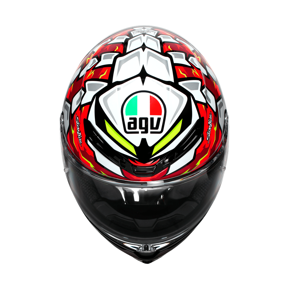 AGV K6 S MPLK Configuration Bezzecchi 2024 Full Face Motosiklet Kaskı