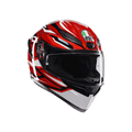 AGV K1 S Lion Black Red White Configuration Full Face Motosiklet Kaskı