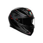 AGV K3 MPLK Syth Black Red Full Face Motosiklet Kaskı