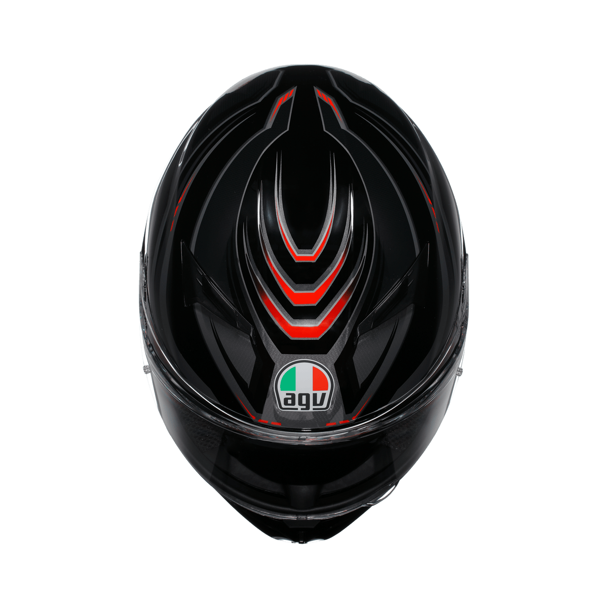 AGV K3 MPLK Syth Black Red Full Face Motosiklet Kaskı