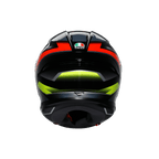 AGV K6 S Erazer Black Red Yellow Fluo Full Face Motosiklet Kaskı
