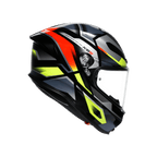 AGV K6 S Erazer Black Red Yellow Fluo Full Face Motosiklet Kaskı