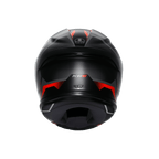 AGV K6 S Karve Matt Black Grey Red Full Face Motosiklet Kaskı
