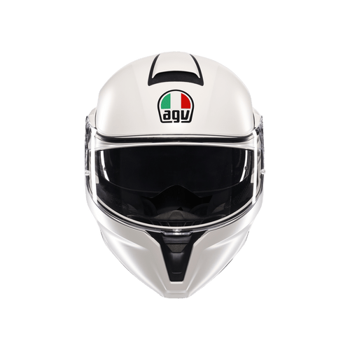 AGV Streetmodular Mono Matt Materia White Çene Açılır Motosiklet Kaskı