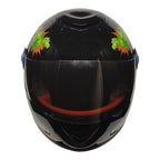 PRO HELMETS YA-201VR Full Face Çocuk Kask Dino Black