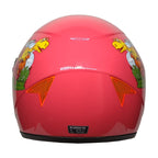 PRO HELMETS YA-201VR Full Face Çocuk Kask Dino Pink