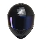 MTS X340 Parlak Black Full Face Motosiklet Kaskı