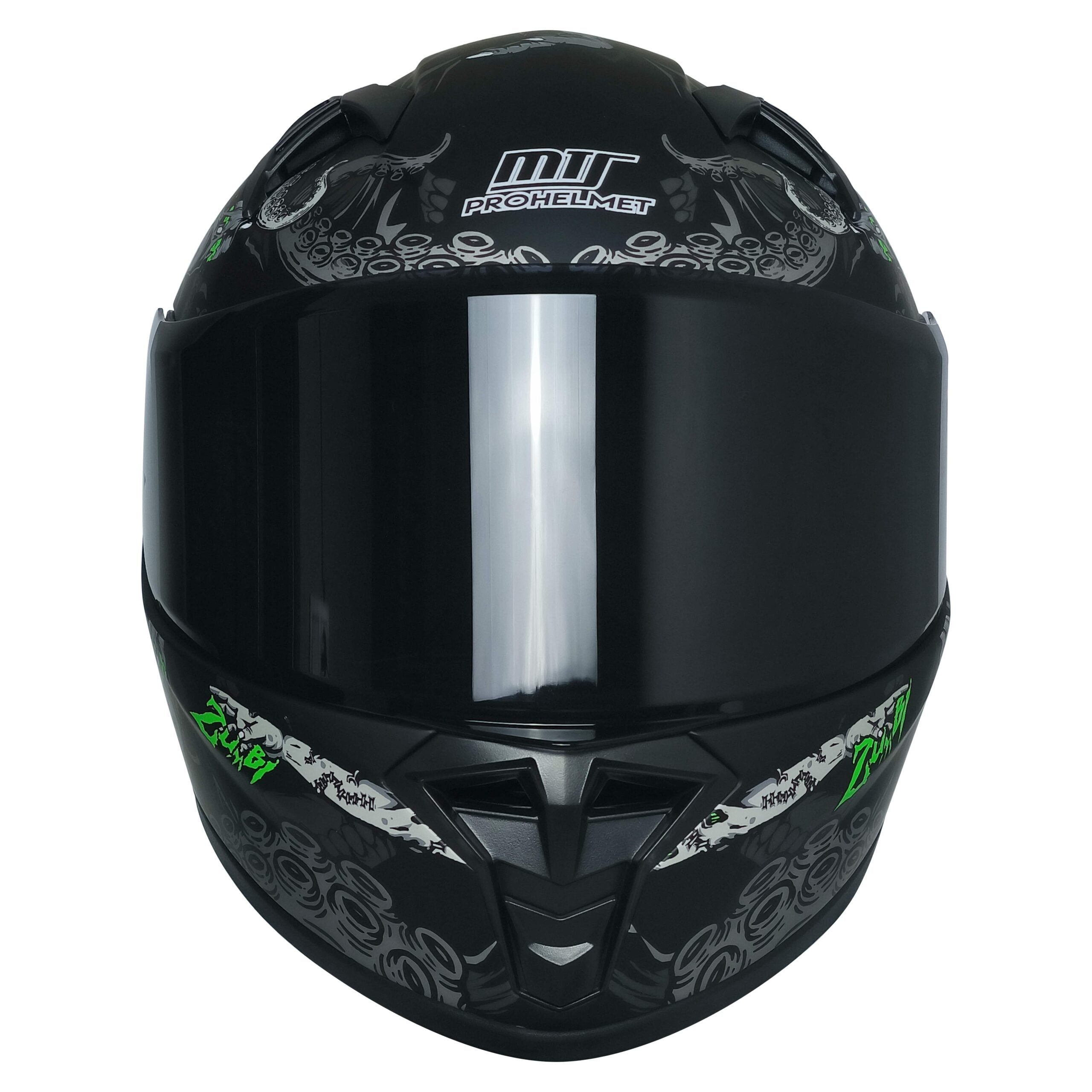MTS M-201 Full Face Çocuk Kask Black