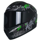 MTS M-201 Full Face Çocuk Kask Black