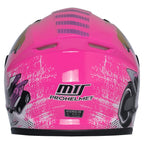 MTS M-201 Full Face Çocuk Kask Pink