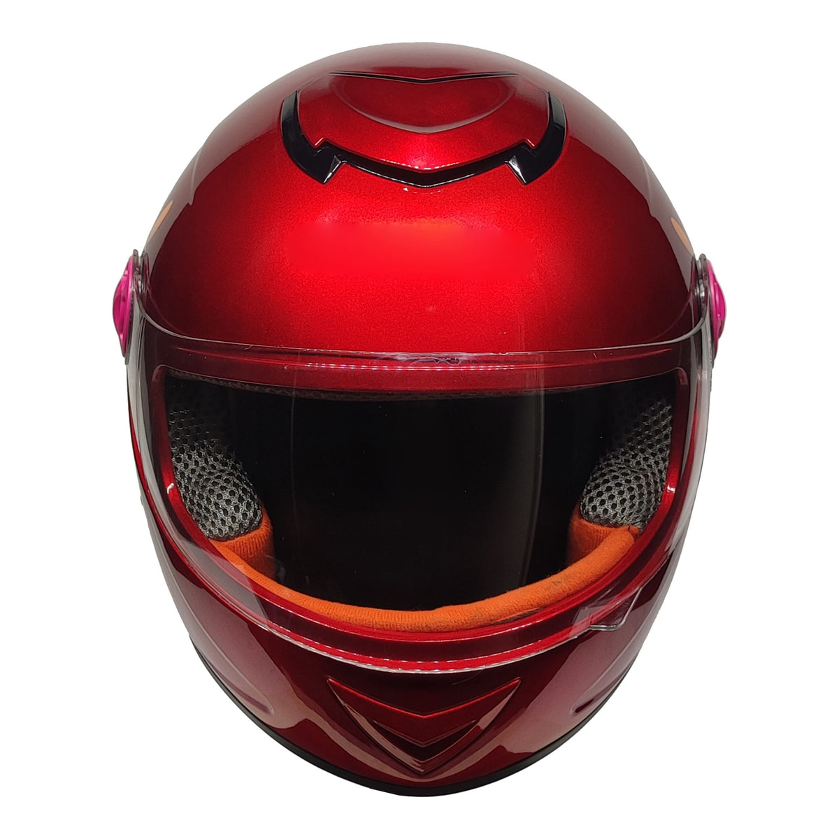 PRO HELMETS YA-201VR Full Face Çocuk Kask Skull Red